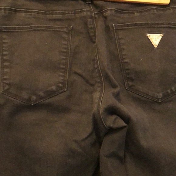 Guess faded black skinny jeans 31 - Picture 3 of 5